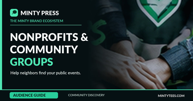 Minty Press guide for nonprofit and community groups making public events easier to discover