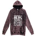  "There's a 99% Chance I Want To Play Board Games" hoodie, 3XL, Vintage Cloud Black