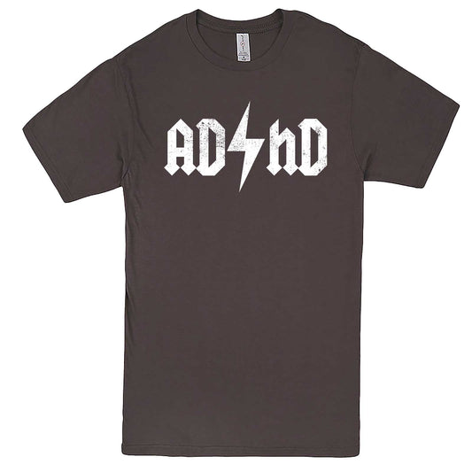 "AD/HD Concert Tee" men's t-shirt Charcoal