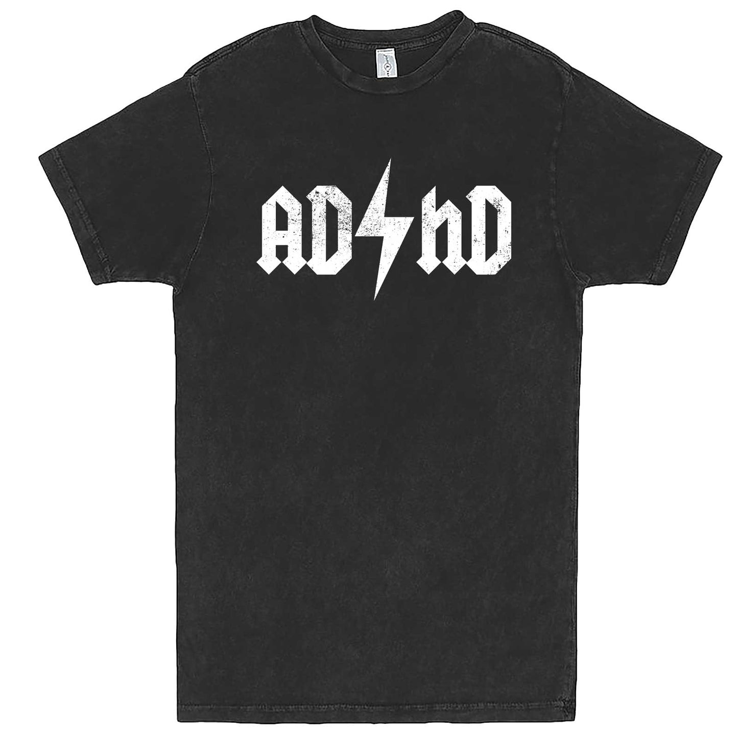 "AD/HD Concert Tee" men's t-shirt Vintage Black