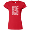  "Ain't No Party like a D&D Party" women's t-shirt Red