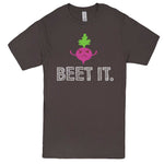  "Beet It" men's t-shirt Charcoal