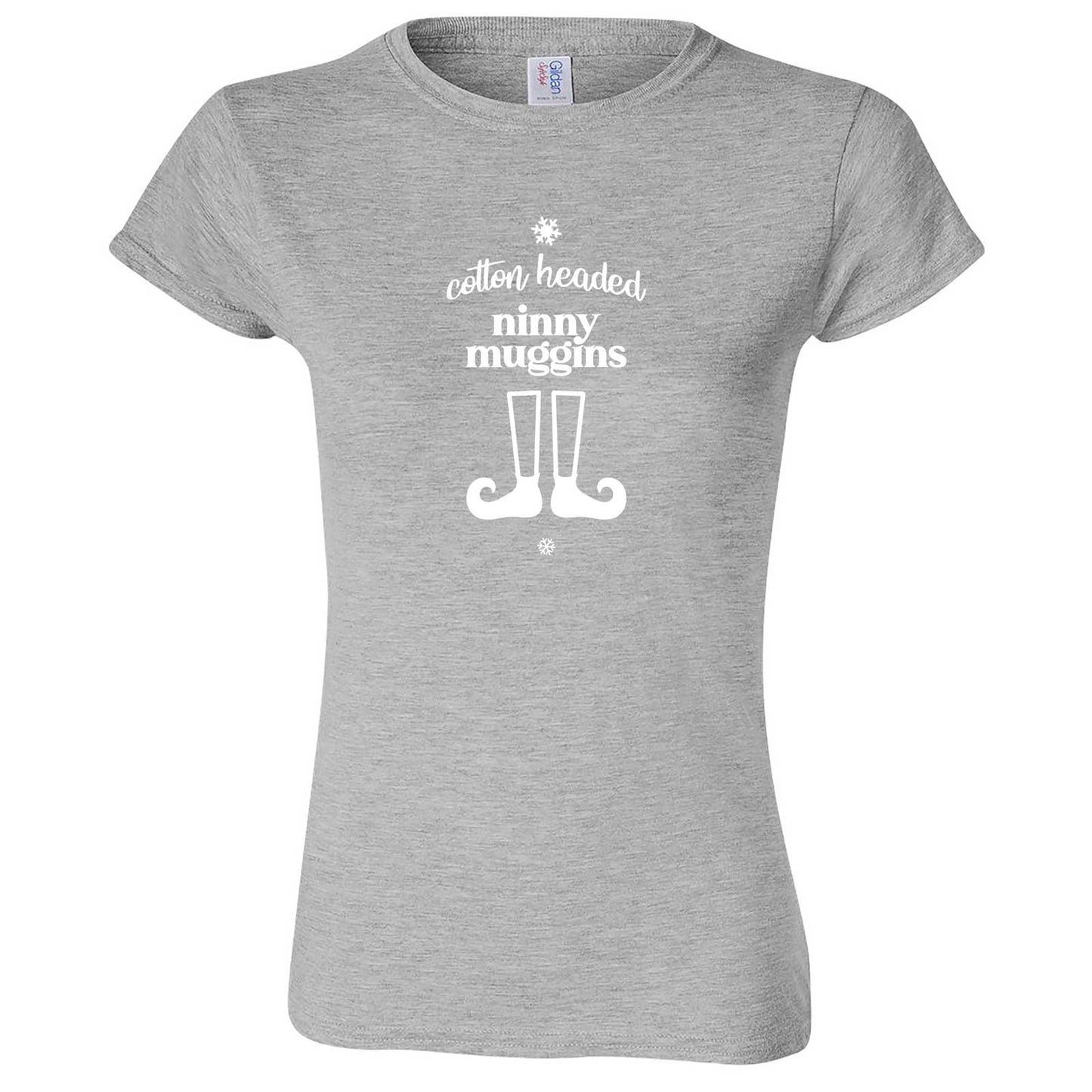 "Cotton Headed Ninny Muggins" women's t-shirt Sport Grey