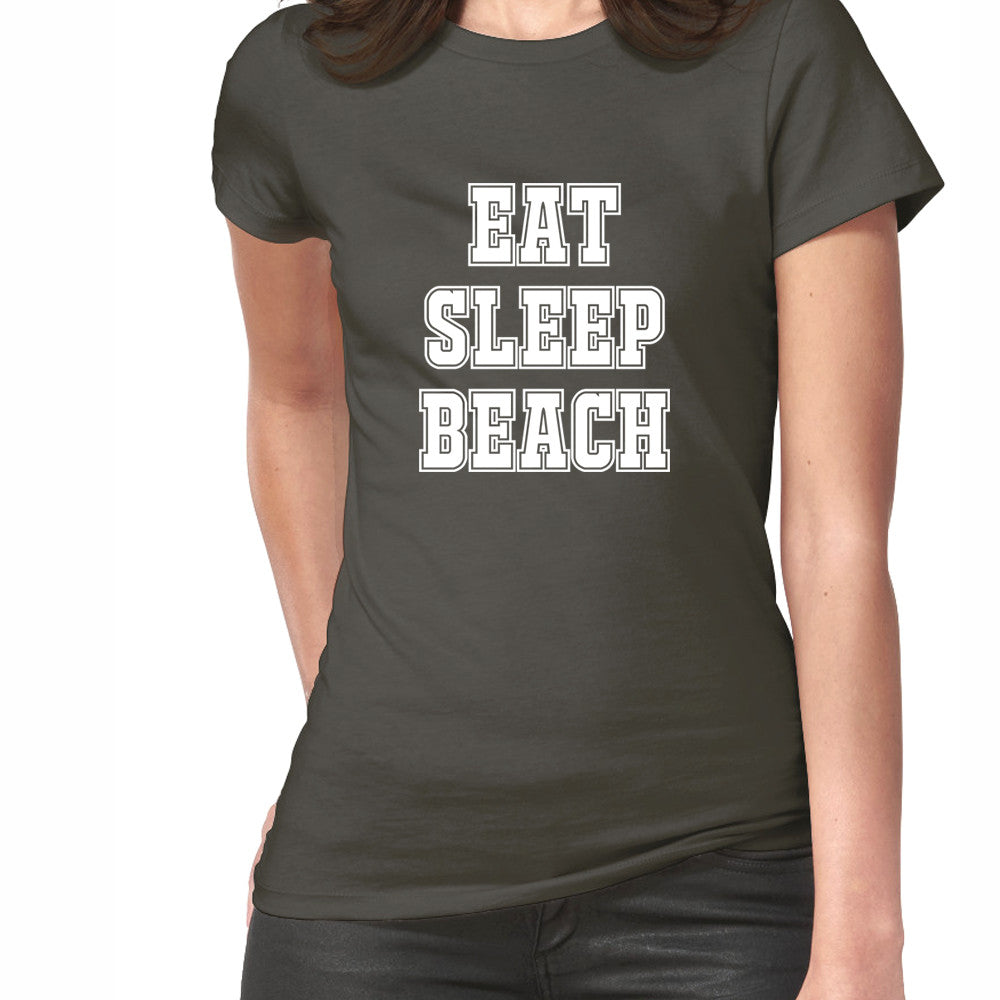 Eat, Sleep, Beach - Men's Or Women's T-Shirt