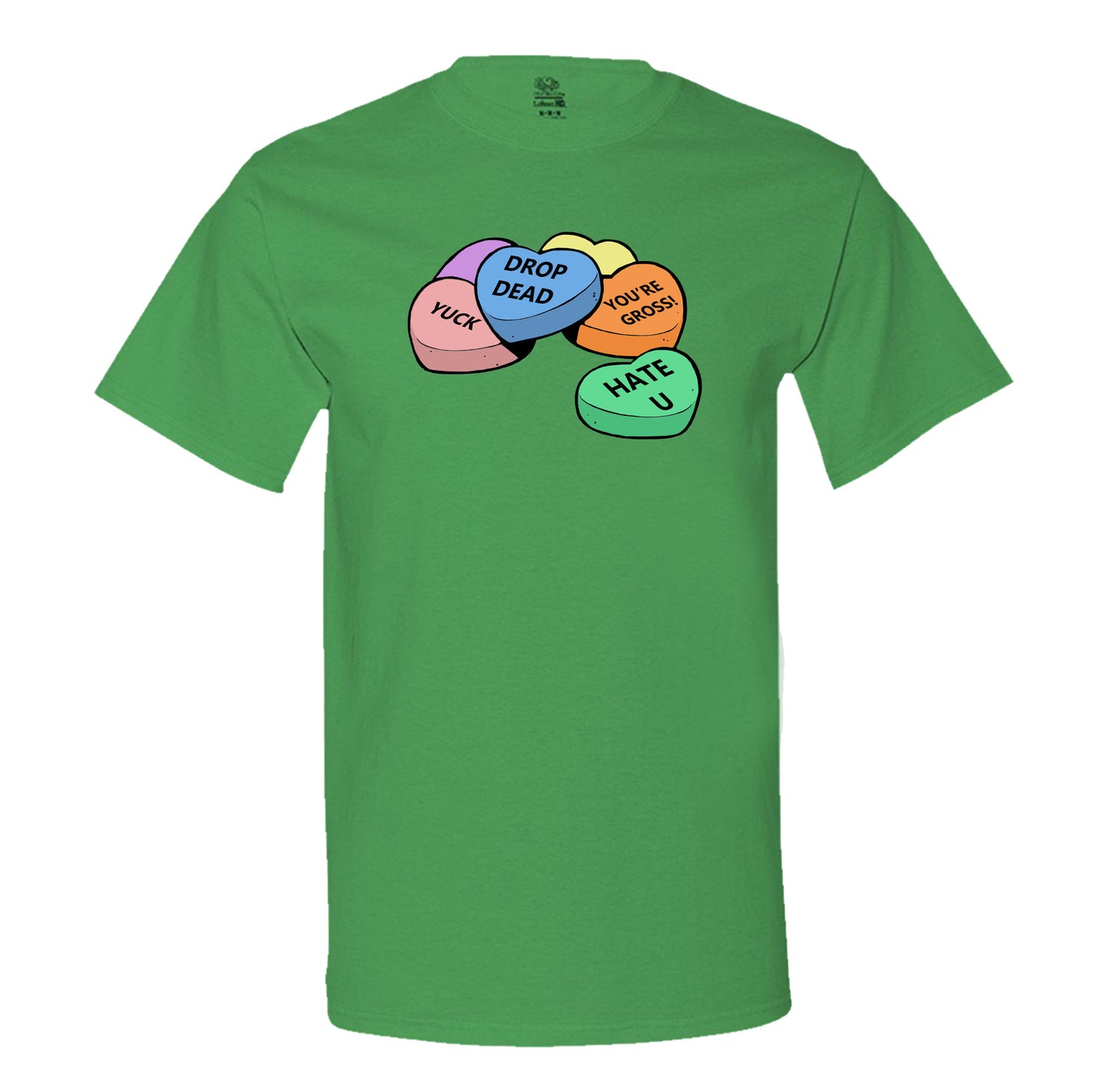 Anti-Candy Hearts Men's T-Shirt