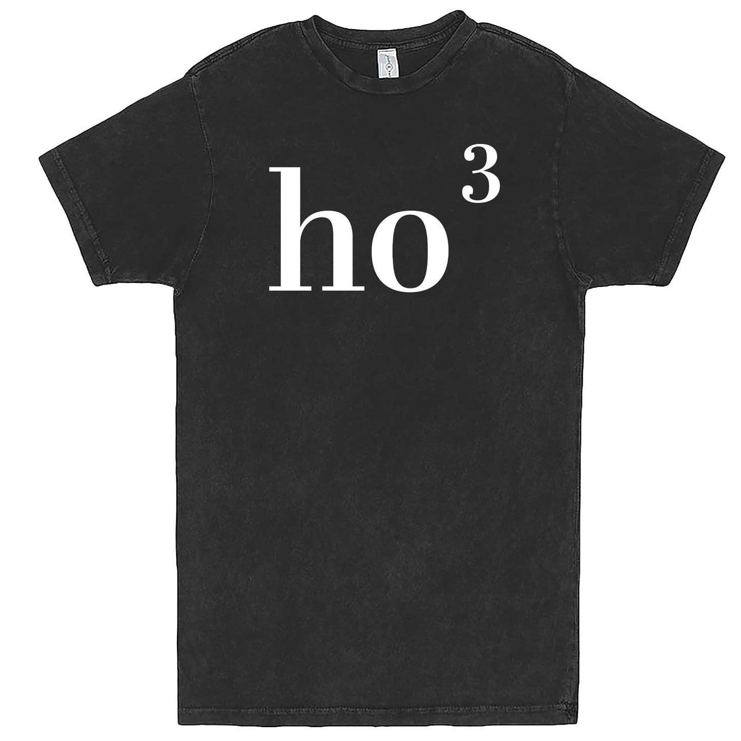 "Ho(3) Ho Ho" men's t-shirt Vintage Black