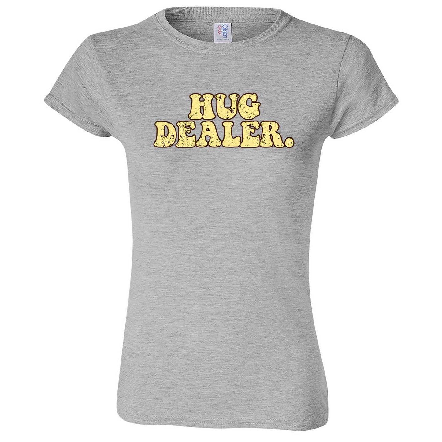 "Hug Dealer" women's t-shirt Sport Grey