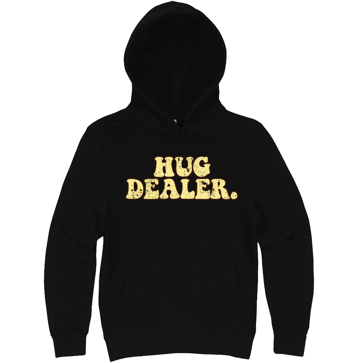 "Hug Dealer" hoodie, 3XL, Black