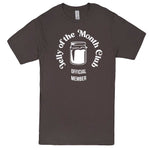  "Jelly of the Month Club" men's t-shirt Charcoal