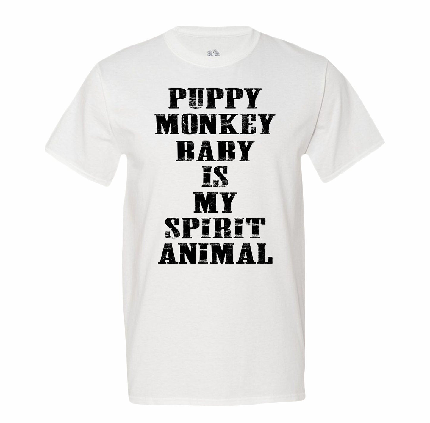 Puppy Monkey Baby Is My Spirit Animal Men's T-Shirt