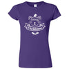  "Adorable Meowy Christmas kitty" women's t-shirt Purple