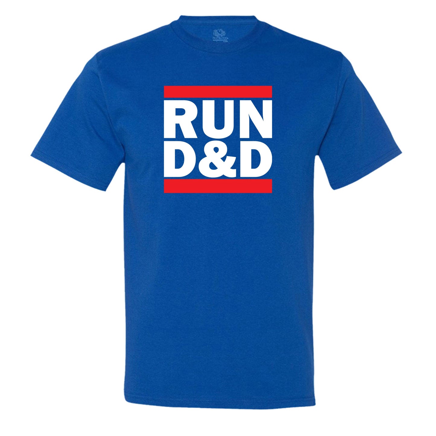 "Run D&D" Men's Shirt Royal-Blue