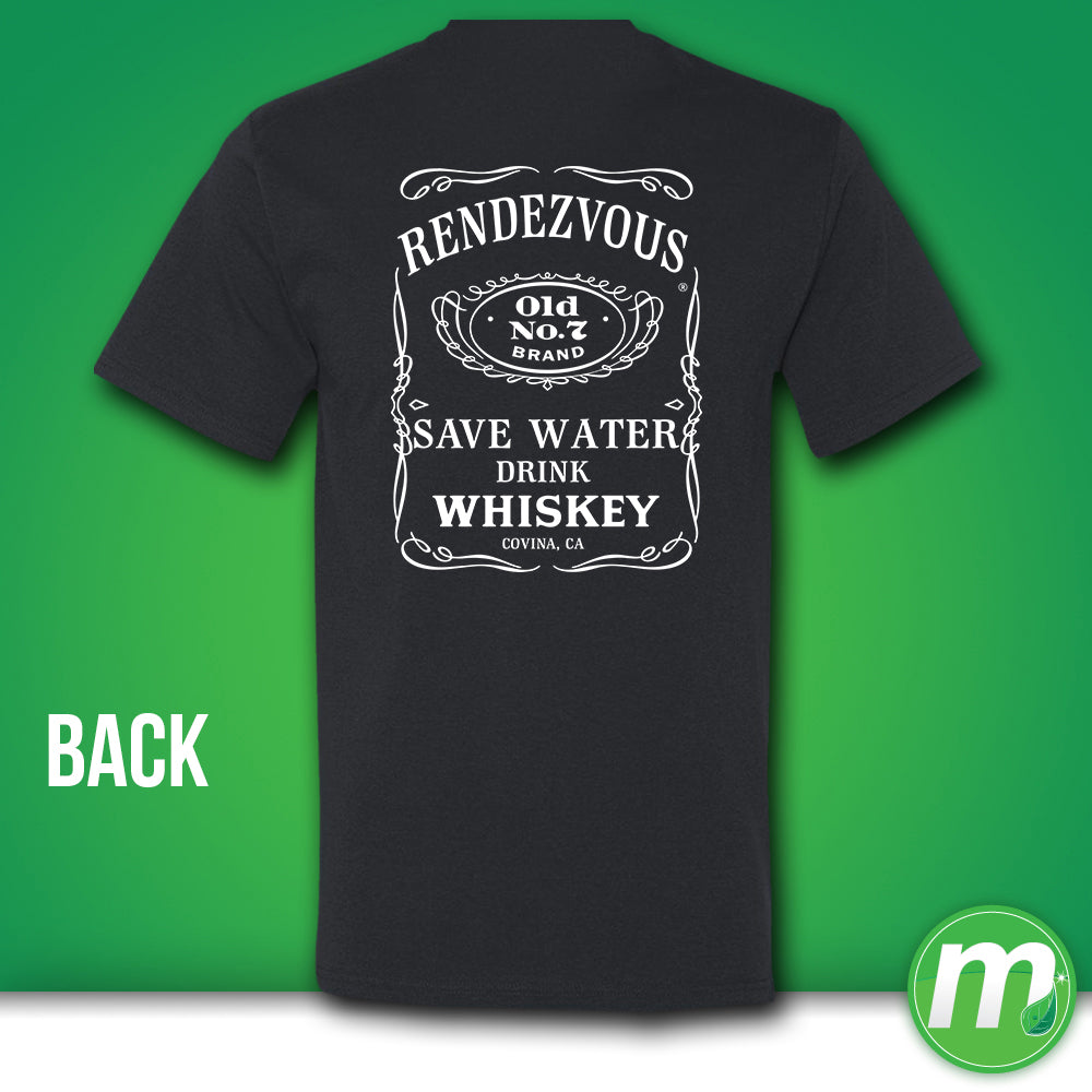 The Rendezvous T-shirt, back view