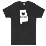  "Alabama Home State Pride" men's t-shirt Vintage Black