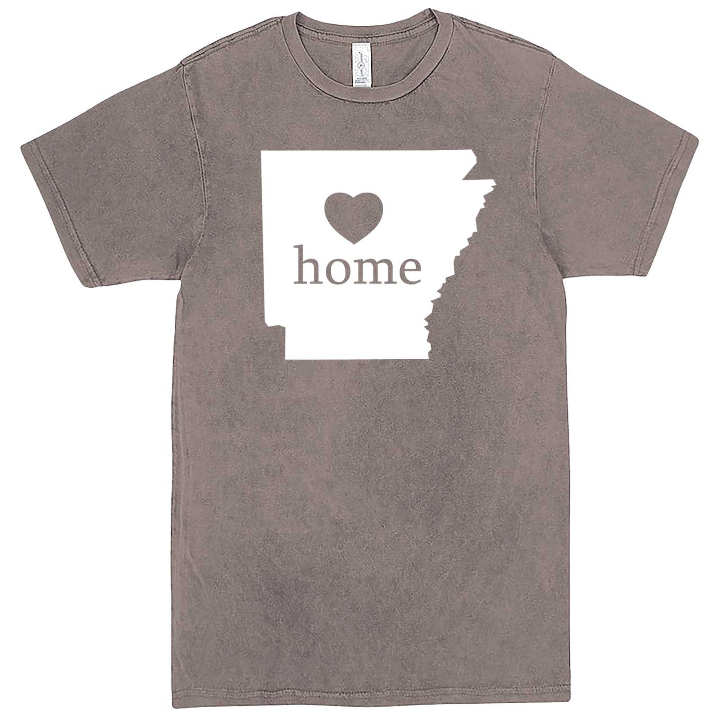 "Arkansas Home State Pride" men's t-shirt Vintage Zinc
