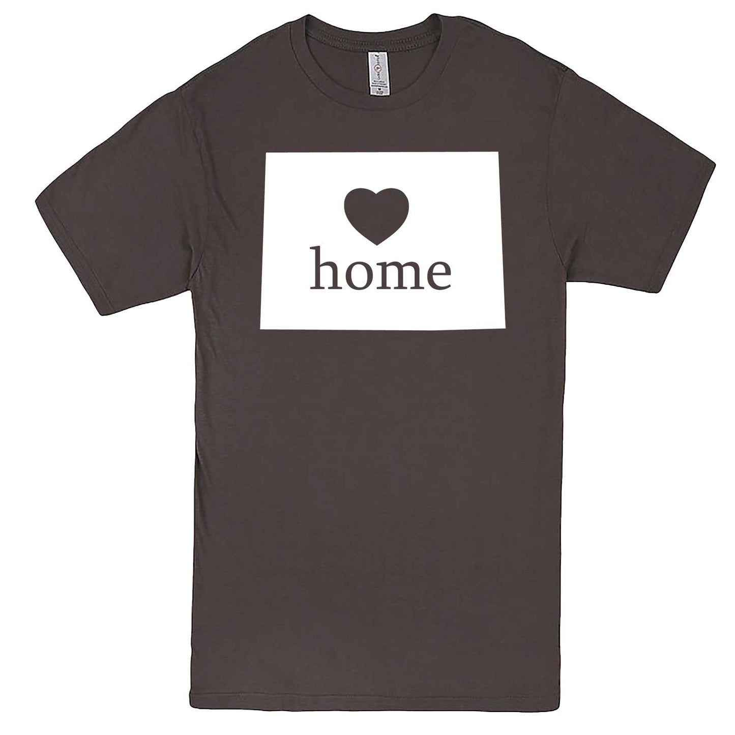 "Colorado Home State Pride" men's t-shirt Charcoal