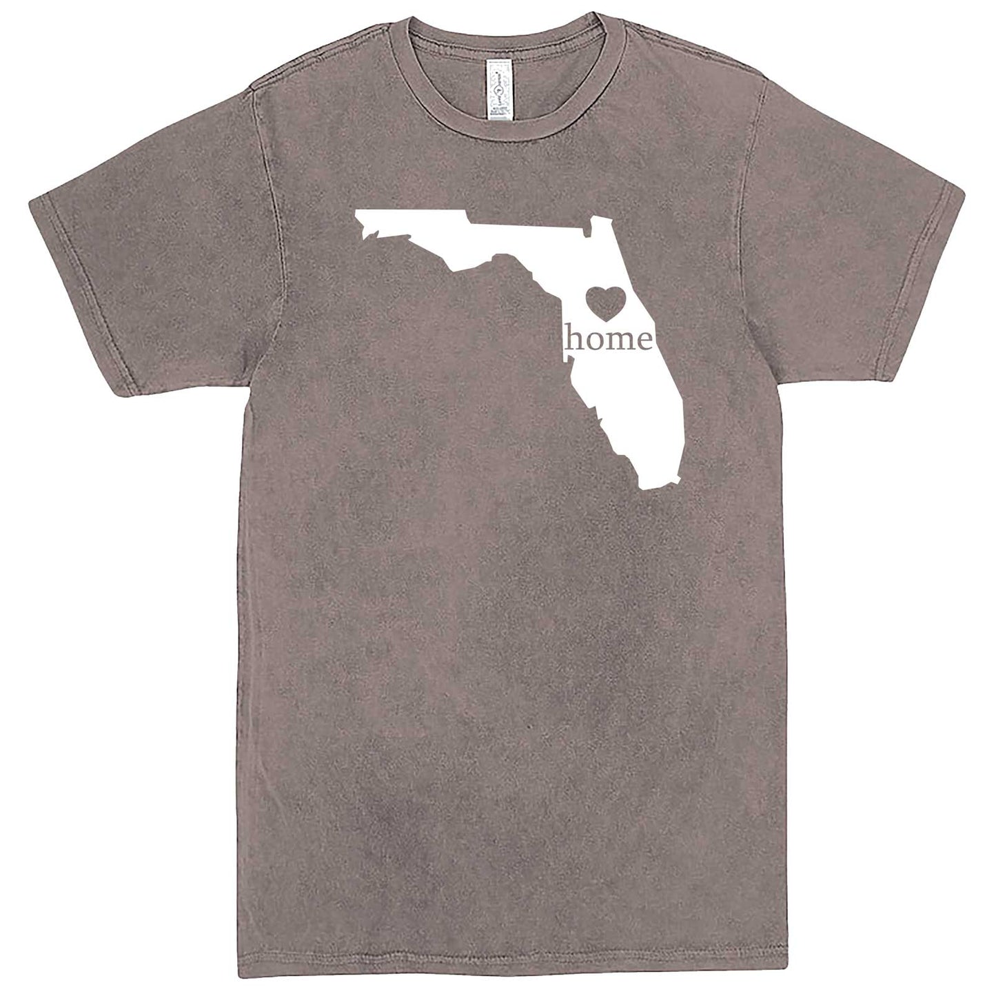 "Florida Home State Pride" men's t-shirt Vintage Zinc