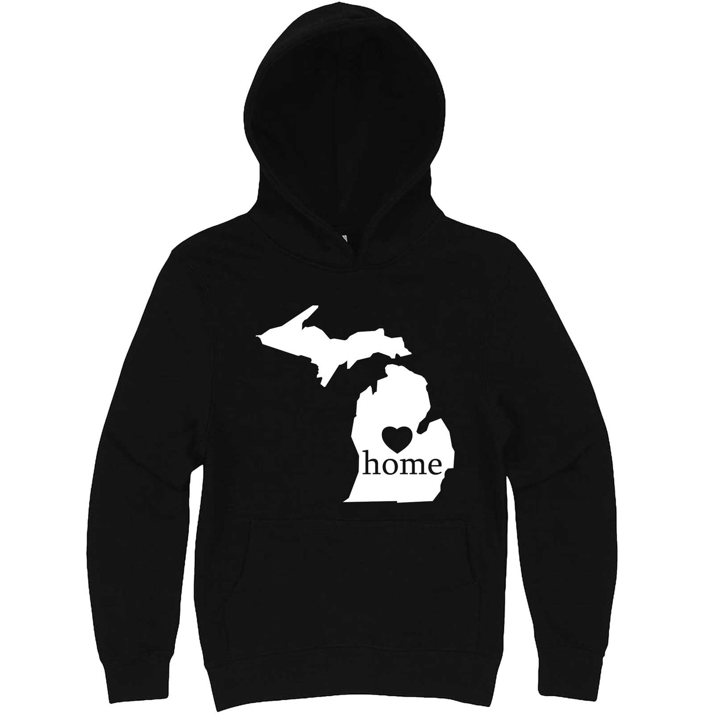 "Michigan Home State Pride" hoodie, 3XL, Black