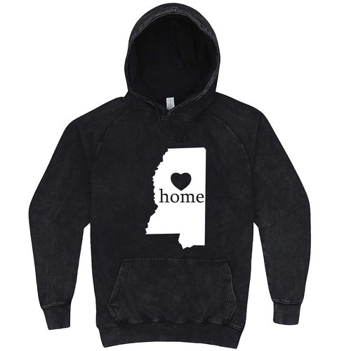  "Mississippi Home State Pride" hoodie, 3XL, Vintage Black
