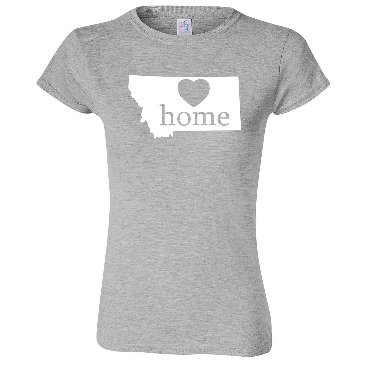 "Montana Home State Pride" women's t-shirt Sport Grey