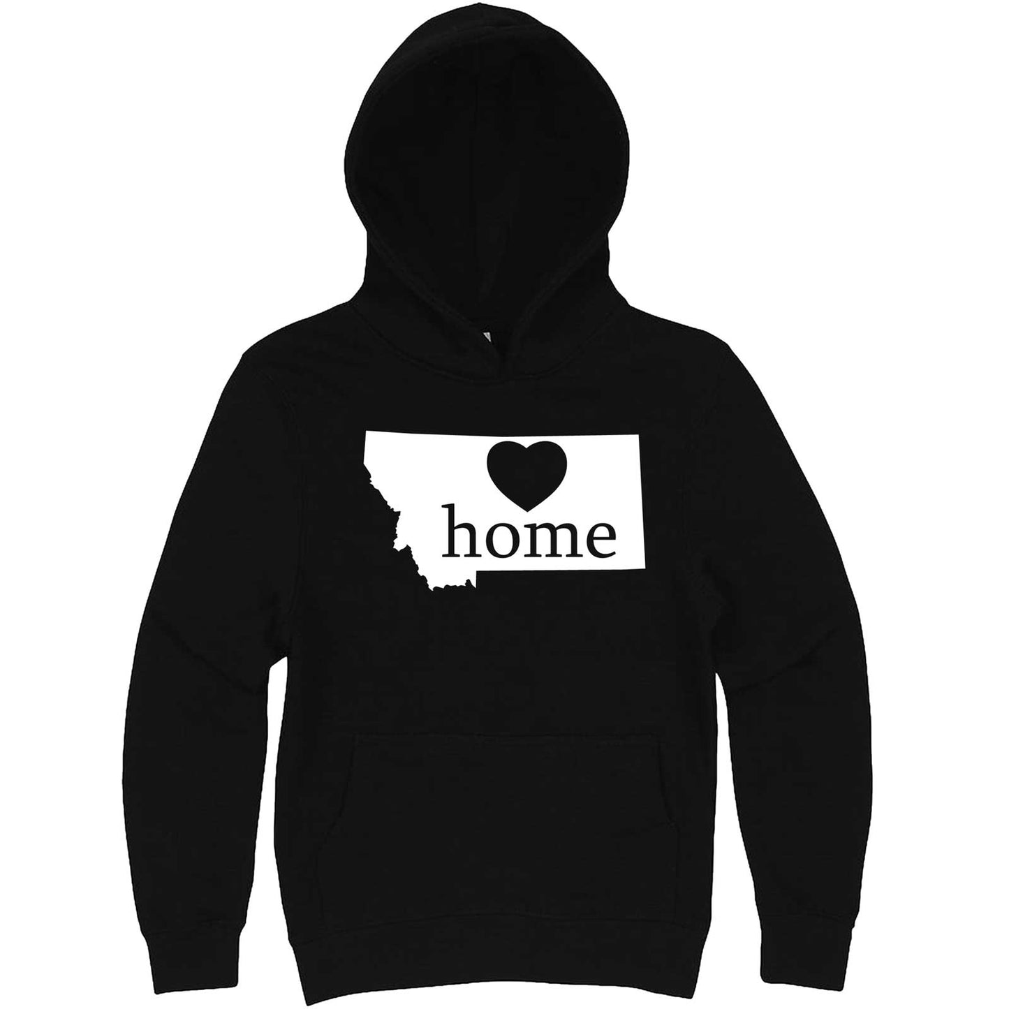 "Montana Home State Pride" hoodie, 3XL, Black