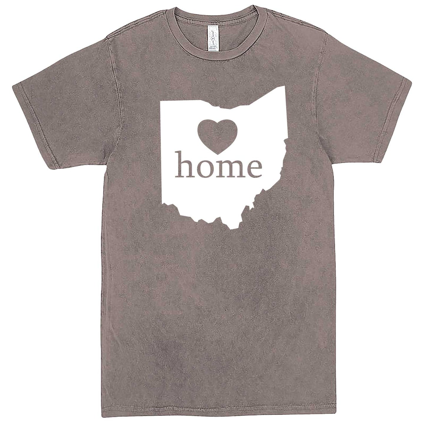 "Ohio Home State Pride" men's t-shirt Vintage Zinc