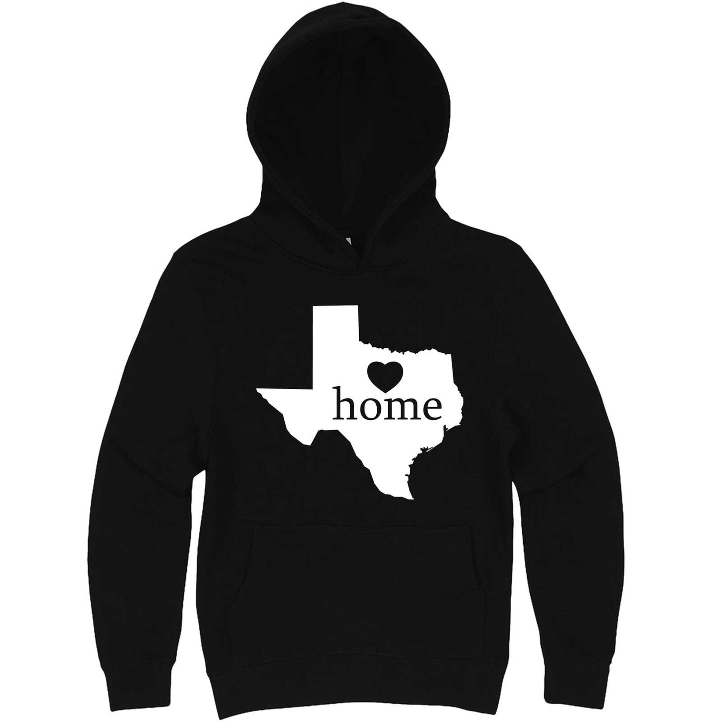 "Texas Home State Pride" hoodie, 3XL, Black