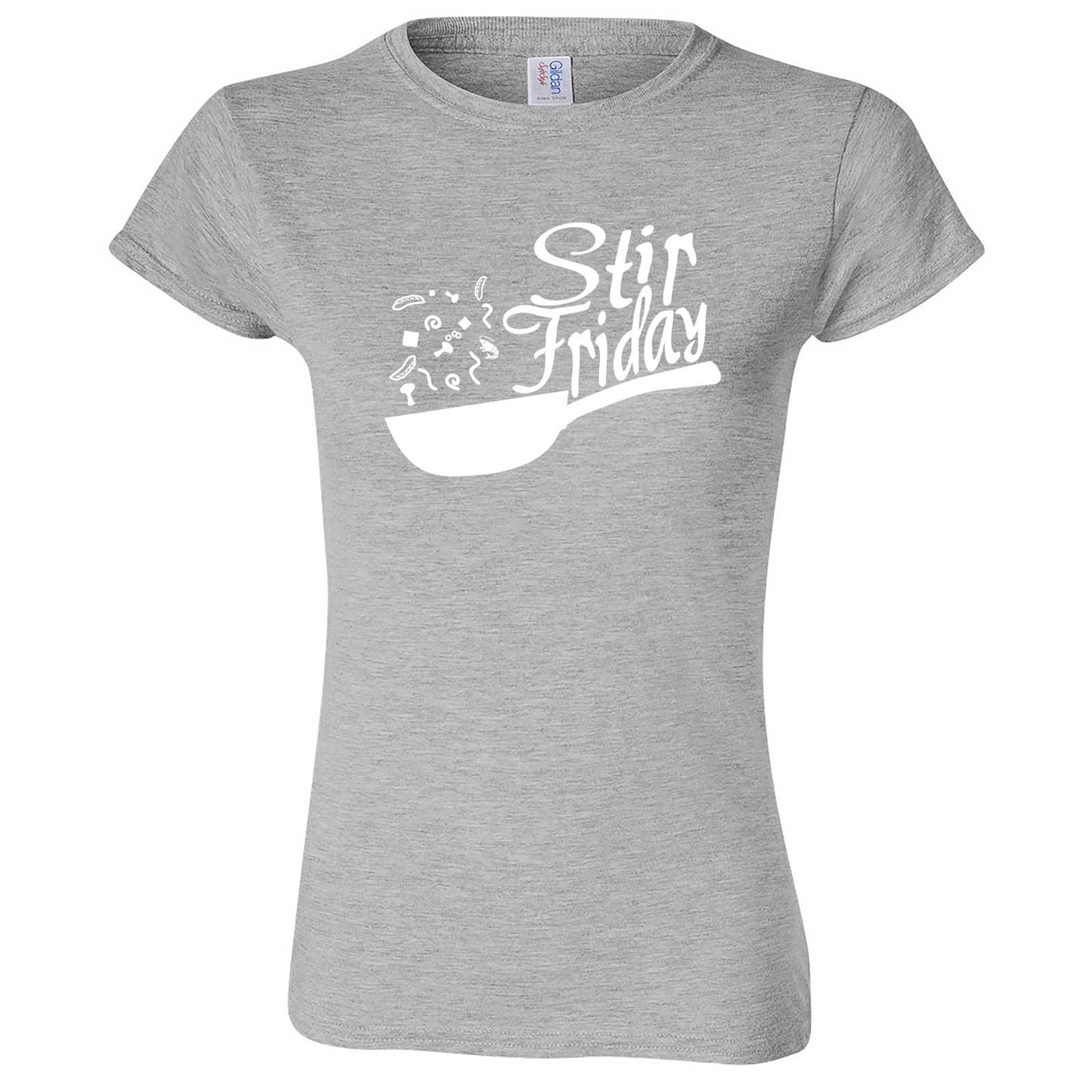 "Stir Friday" women's t-shirt Sport Grey