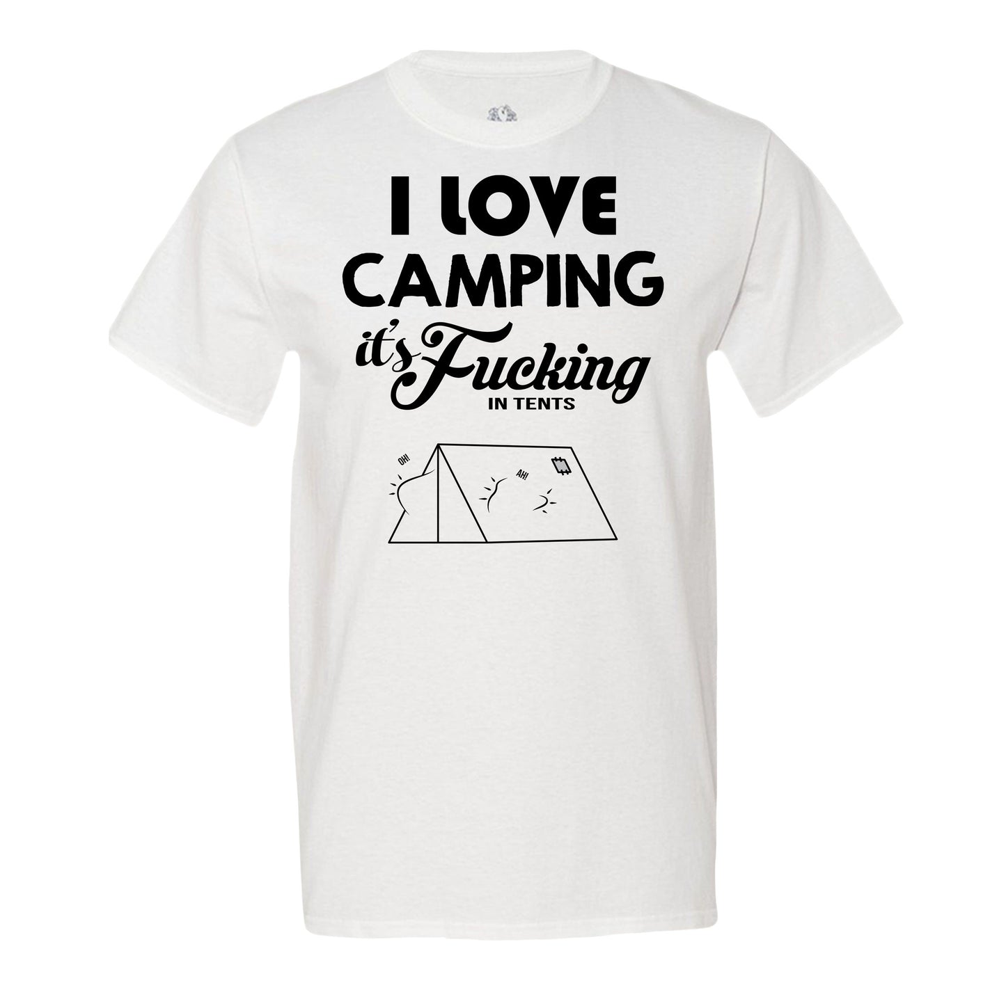 Camping Is In Tents Men's Tee