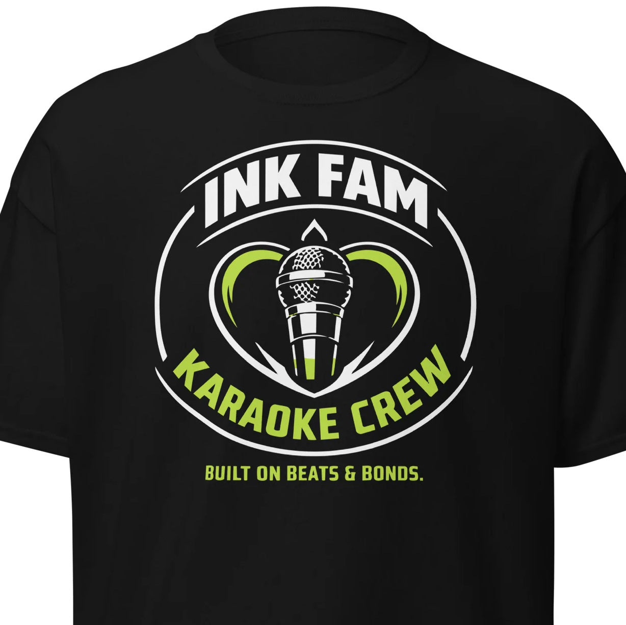 DJ Ink Fam Round Karaoke Crew Graphic