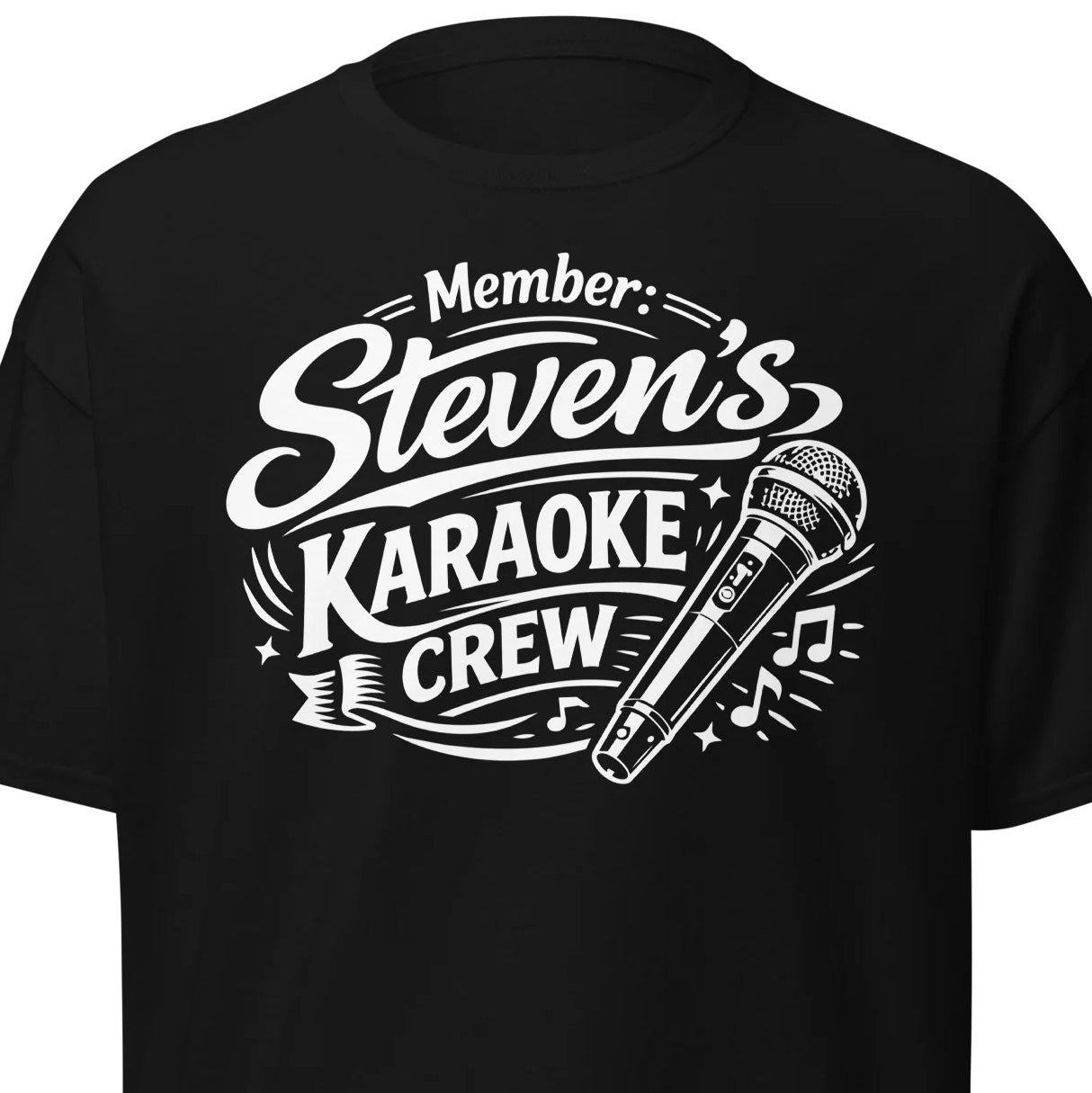 Steven's Karaoke Crew Official Member Design