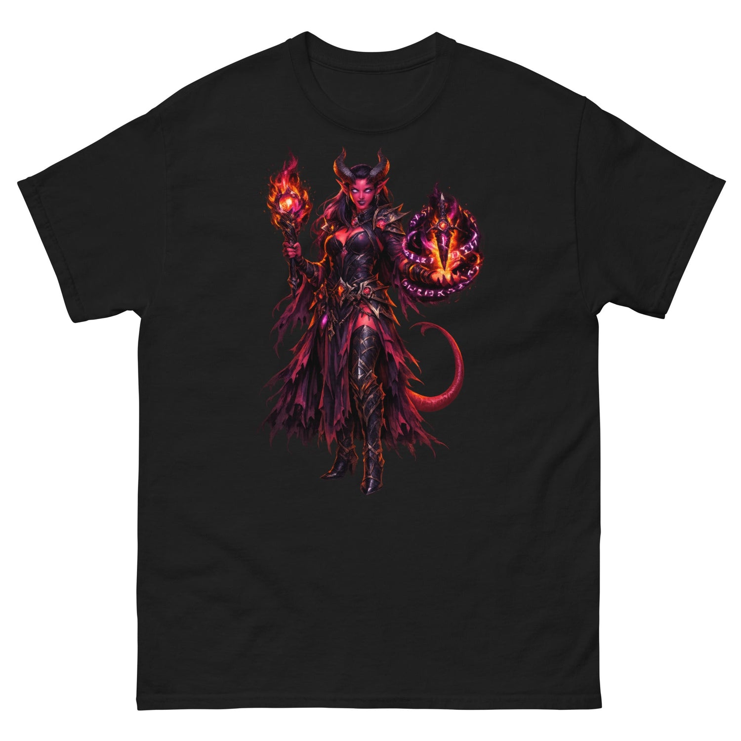 Female Tiefling Warlock Enchanter