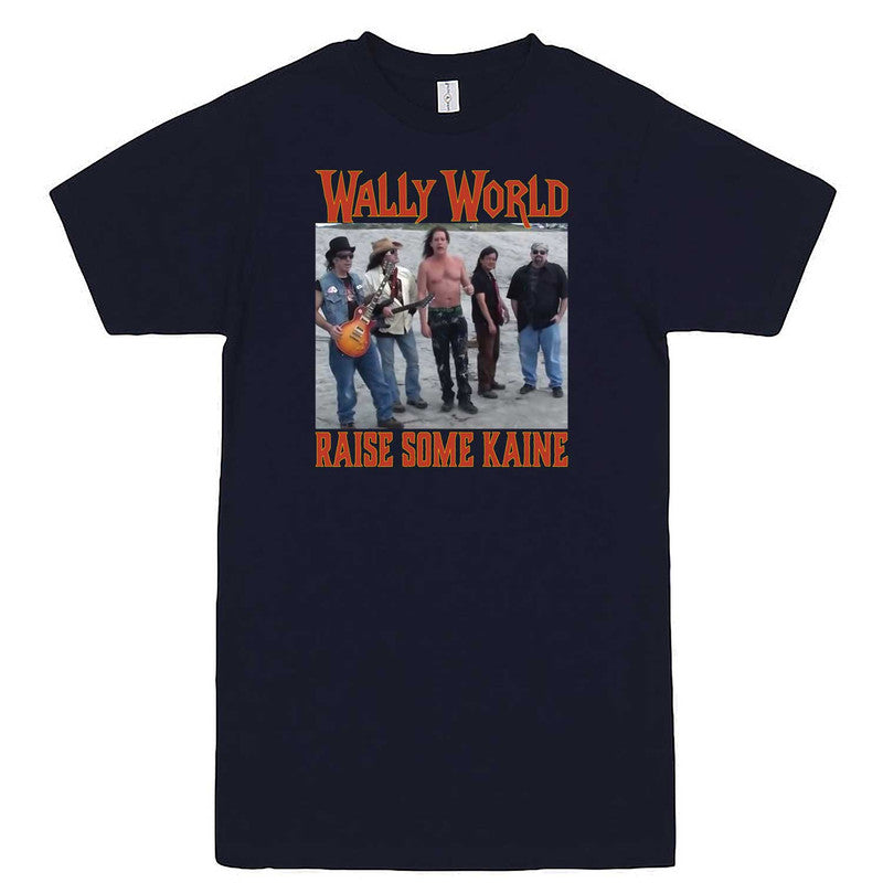 "Wally World on the beach" men's t-shirt Navy