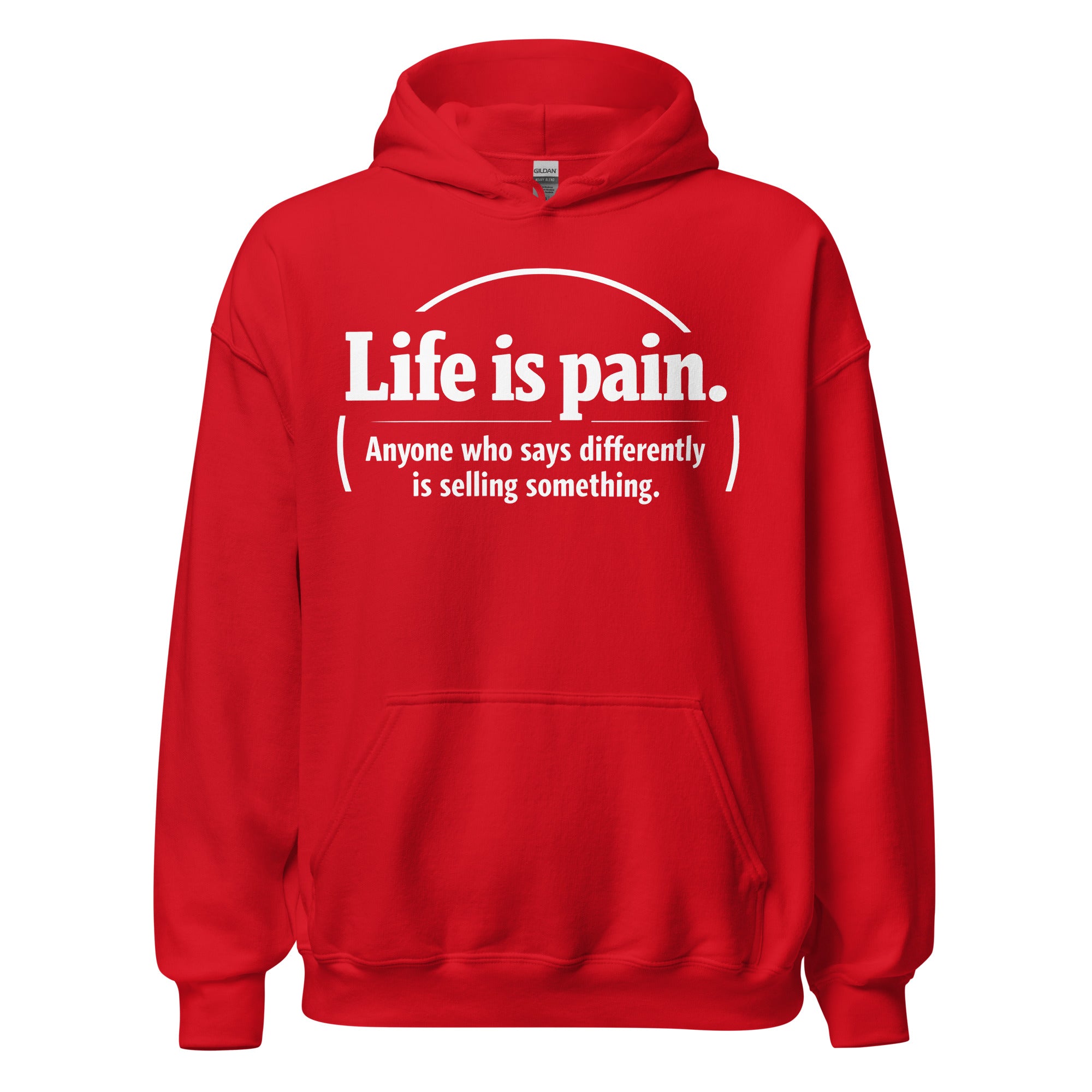 Life Is Pain – Sunrise Arc Edition Hoodie | Minty Tees