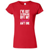  "I Got 99 Problems But My Squat Ain't One" women's t-shirt Red