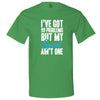  "I Got 99 Problems But My Squat Ain't One" men's t-shirt Irish-Green