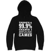  "There's a 99% Chance I Want To Play Role-Playing Games" hoodie, 3XL, Black