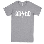  "AD/HD Concert Tee" men's t-shirt Heather-Grey