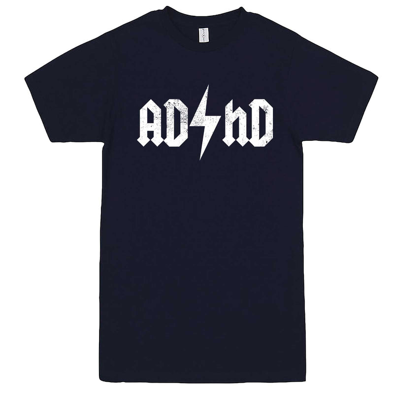  "AD/HD Concert Tee" men's t-shirt Navy-Blue