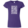  "Ain't No Party like a D&D Party" women's t-shirt Purple