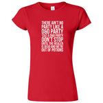  "Ain't No Party like a D&D Party" women's t-shirt Red
