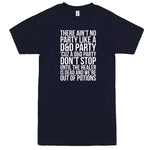  "Ain't No Party like a D&D Party" men's t-shirt Navy-Blue