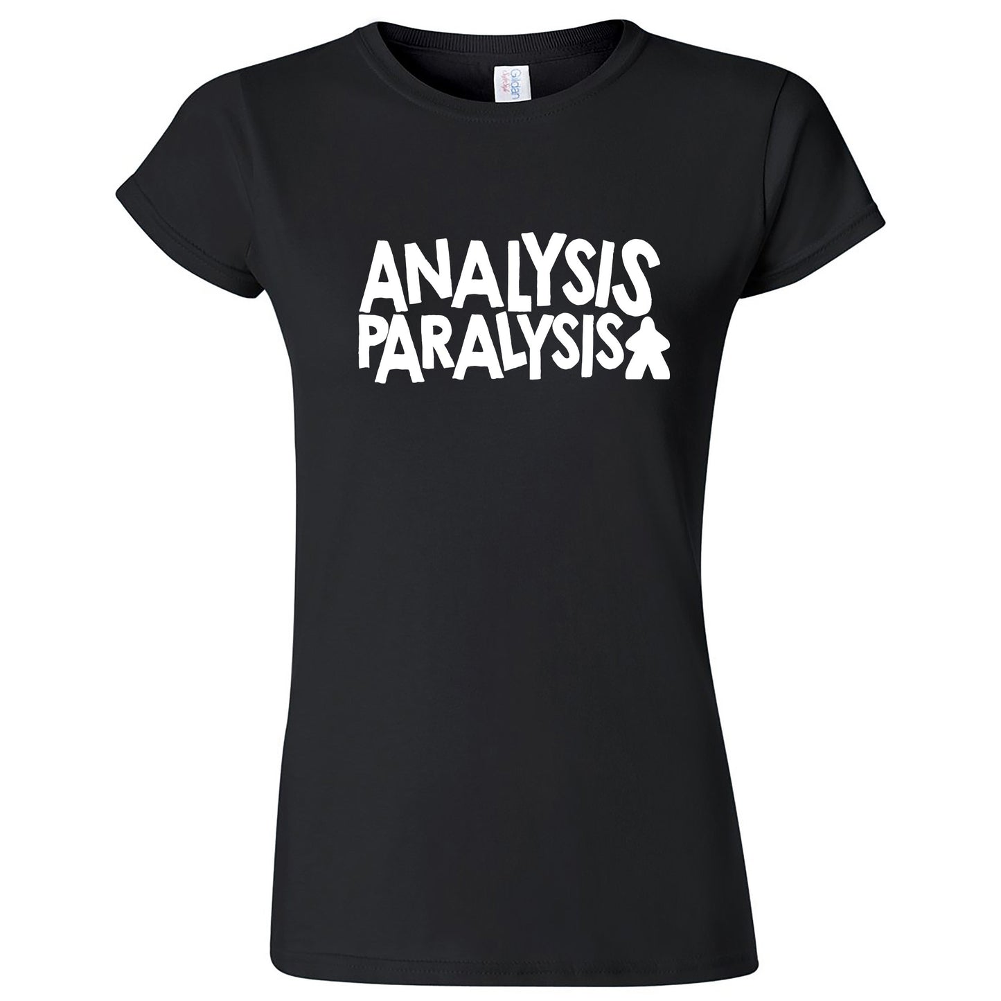 Funny "Analysis Paralysis" hoodie Black