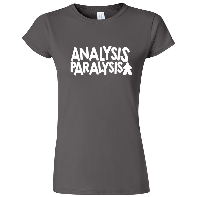Funny "Analysis Paralysis" hoodie Charcoal