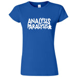Funny "Analysis Paralysis" hoodie Royal Blue