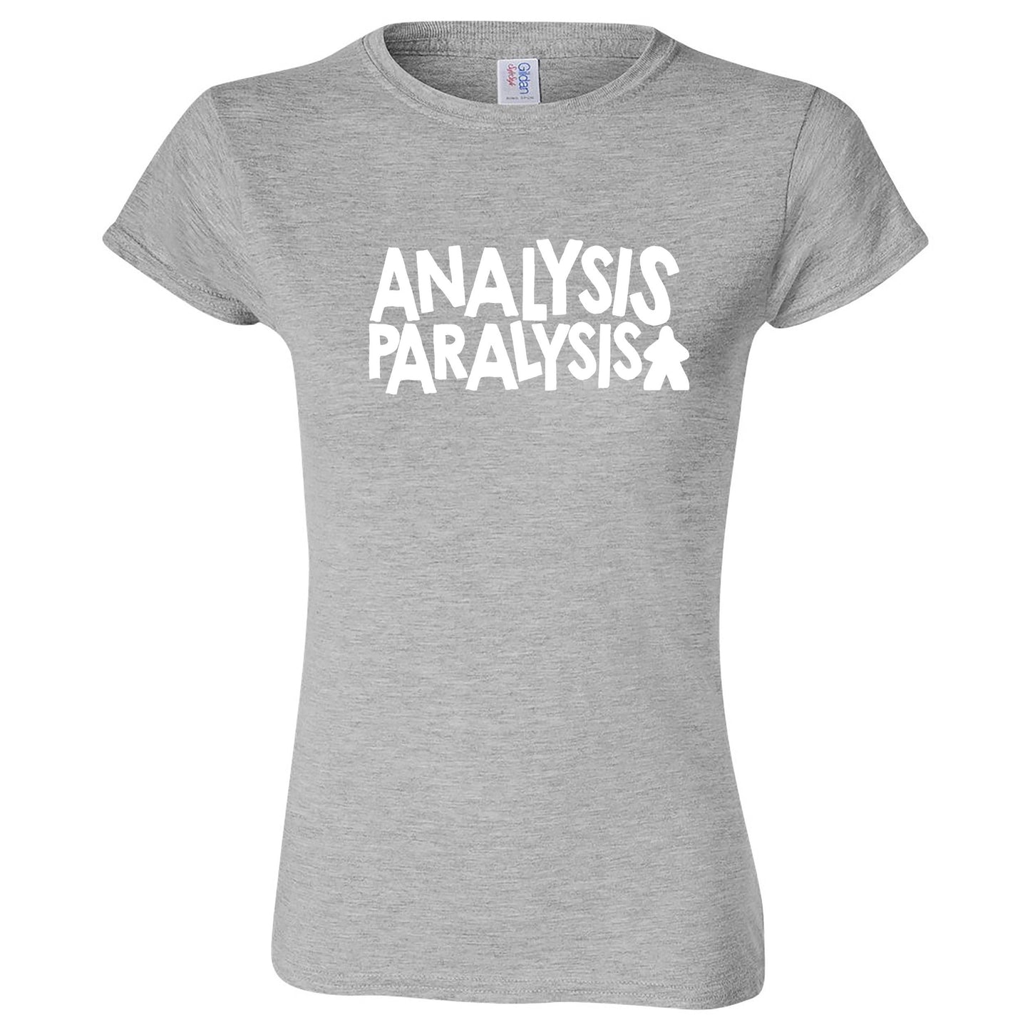 Funny "Analysis Paralysis" hoodie Sport Grey
