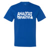 Funny "Analysis Paralysis" hoodie Royal-Blue