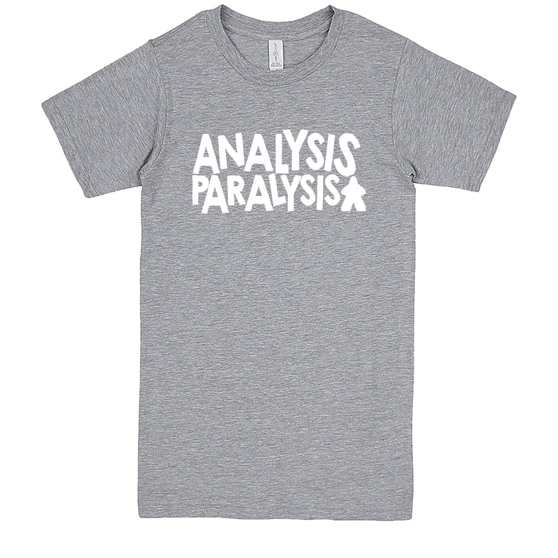 Funny "Analysis Paralysis" hoodie Heather-Grey