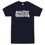 Funny "Analysis Paralysis" hoodie Navy-Blue