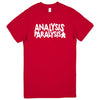 Funny "Analysis Paralysis" hoodie Red